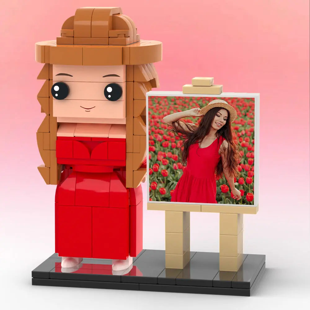 Figuren mit Fotorahmen
